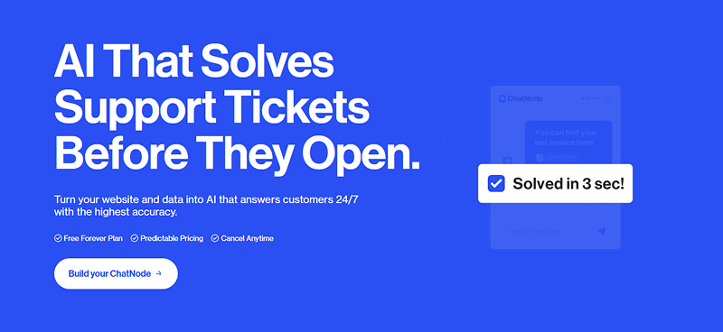 ChatNode.ai main banner