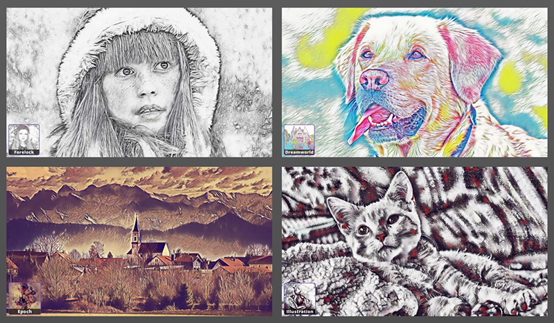 Deep Art Effects images examples