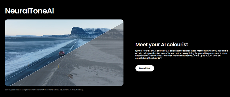 Your AI coloryst for video and photo