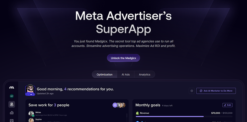 Madgicx main banner
