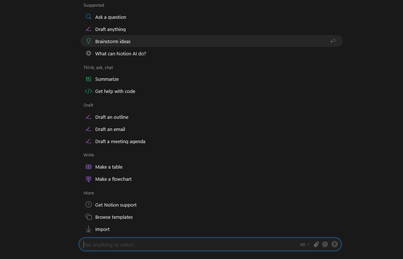 Notion AI opportunities