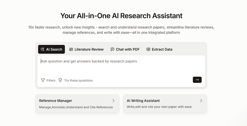 Paperguide.ai Logo - all-in-one AI research assistant