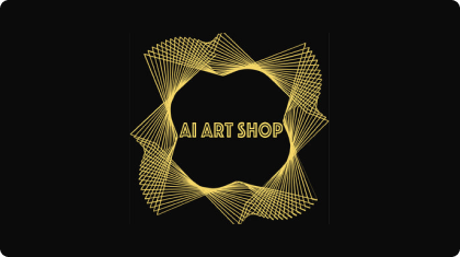 AI Art Shop Logo
