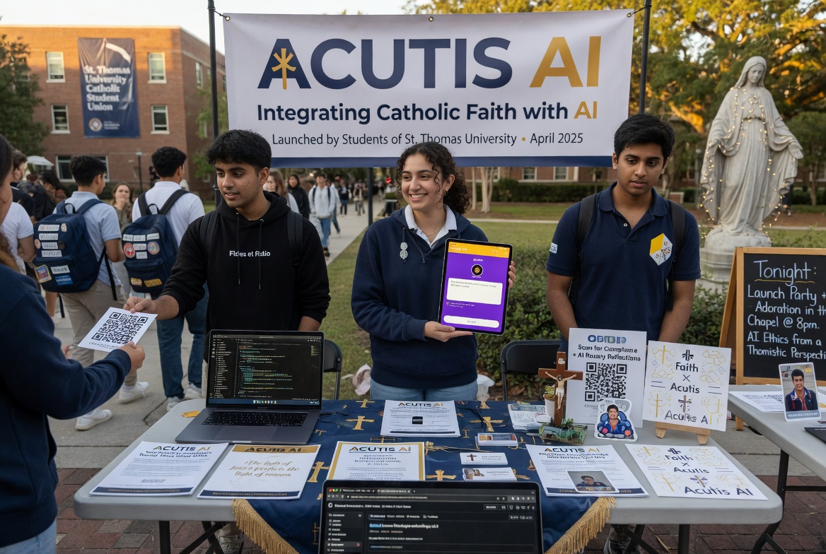 College Students Launch Acutis AI: Integrating Catholic Faith with AI